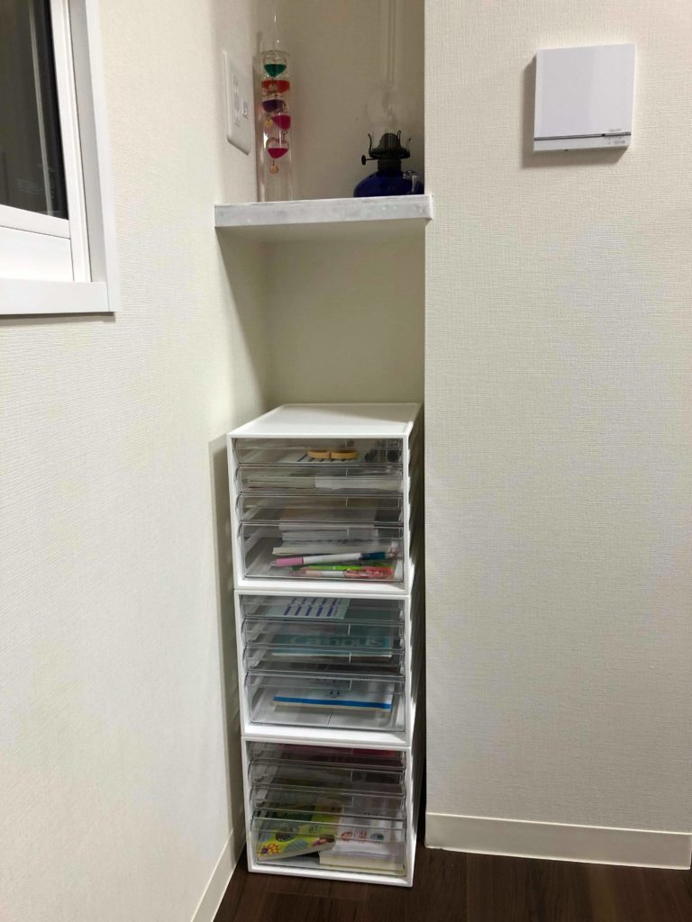 購入されたニトリのボックス